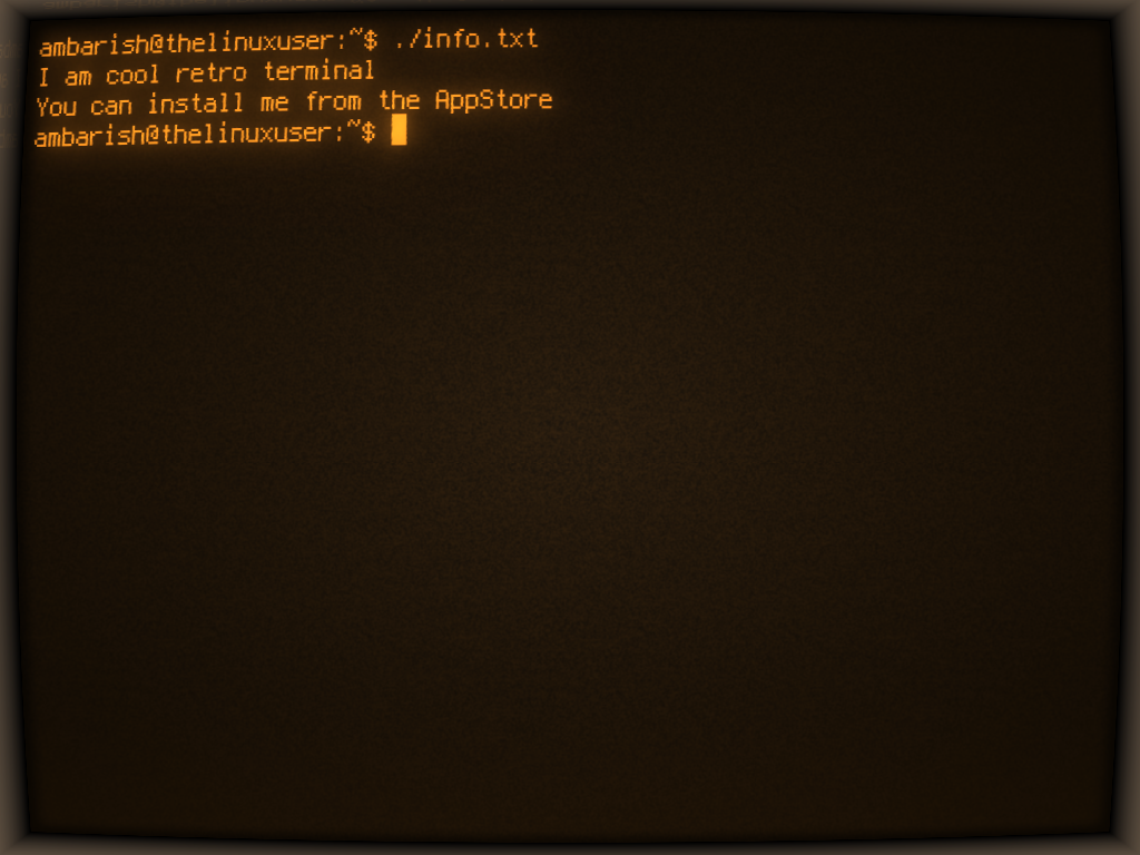 open a linux terminal emulator for mac os