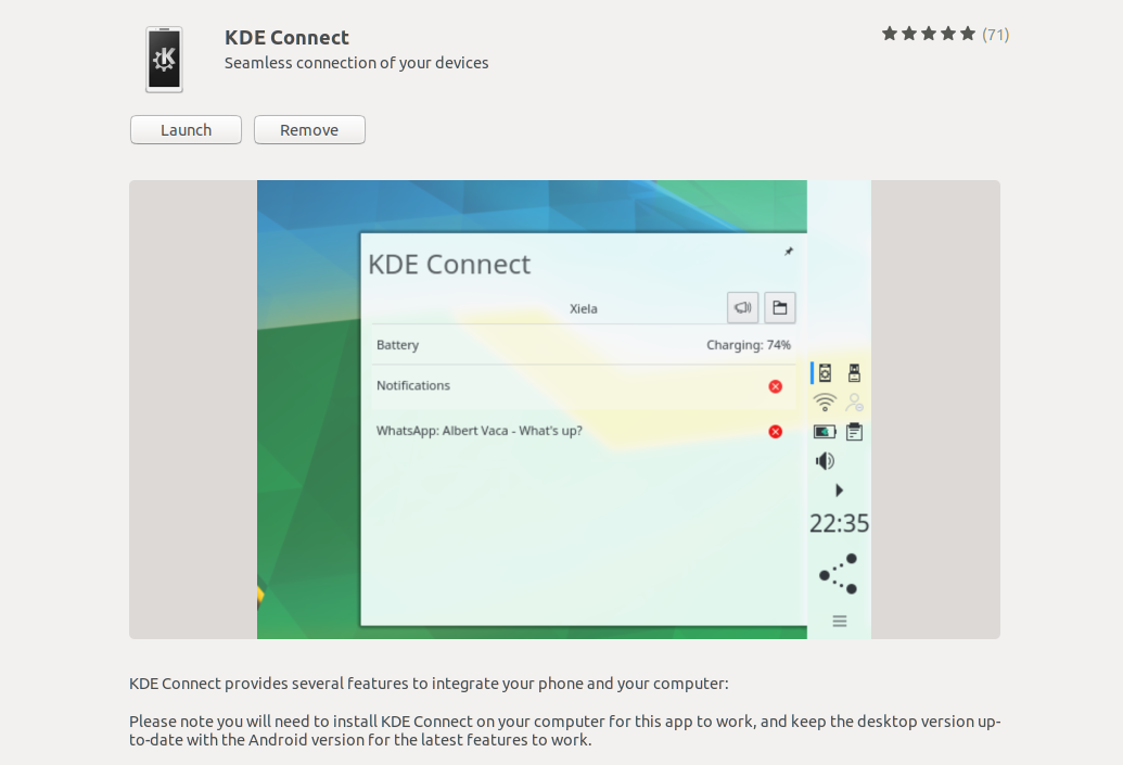 Kde connect linux mint не запускается