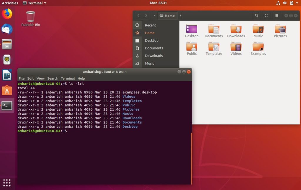 Default Ubuntu Theme