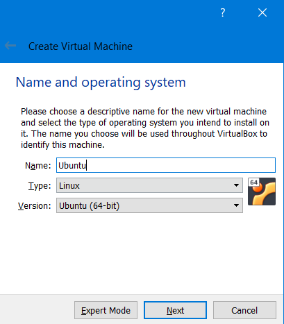 install VirtualBox