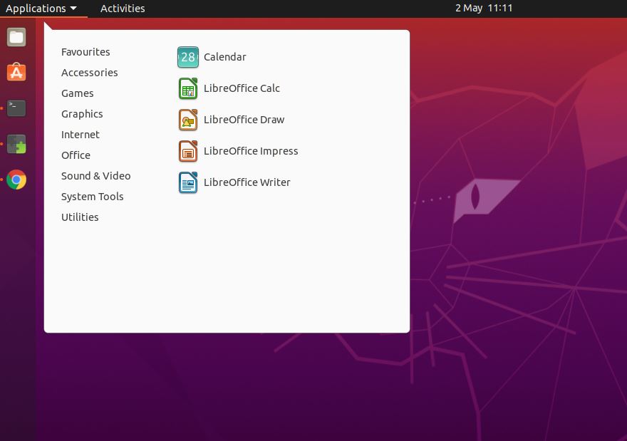 Applications Menu - Best GNOME Shell Extensions