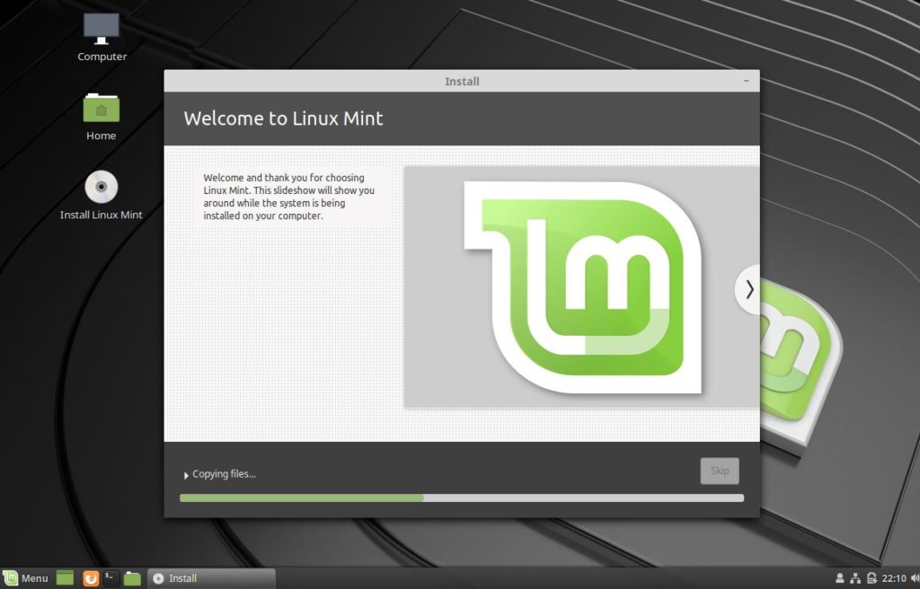 how to install linux mint on virtualbox