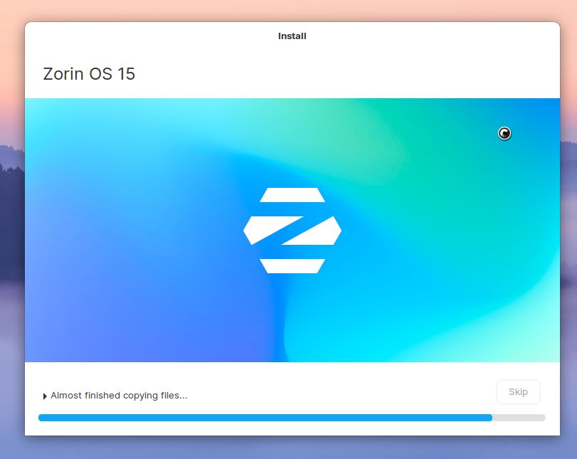 Zorin OS installation