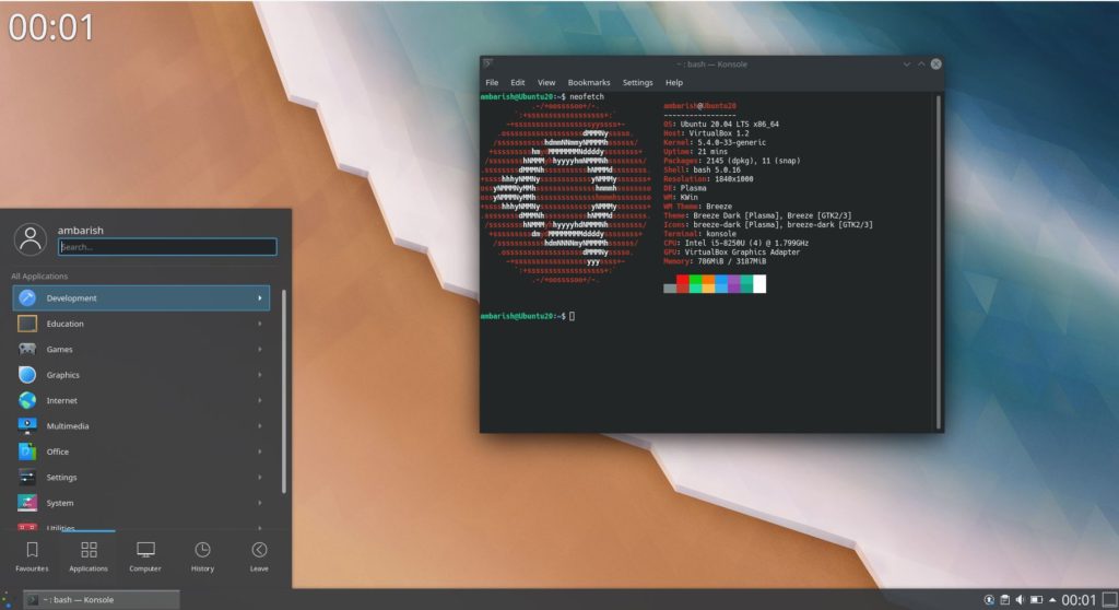 Как установить kde plasma в ubuntu